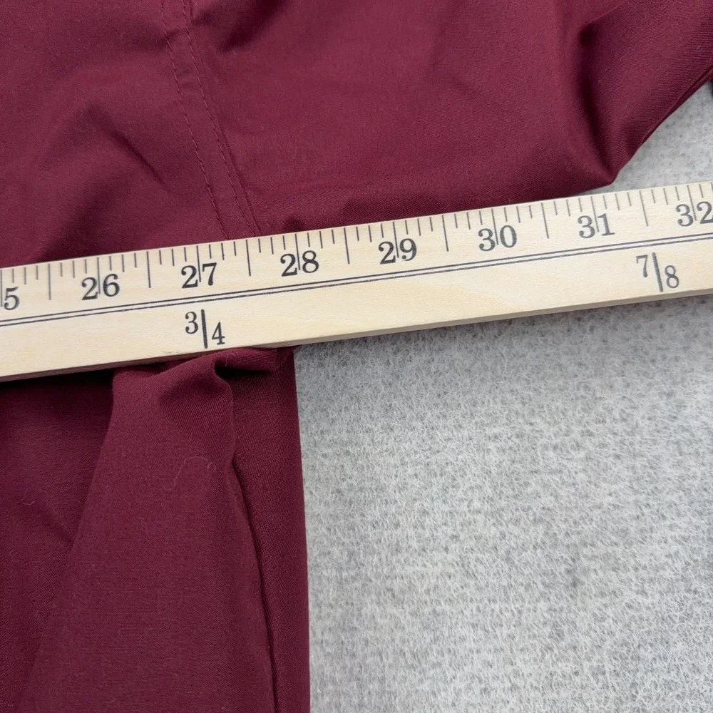 Virginia Teck Hokies Jacket Men XXL 2XL Pullover Windbreaker Windshirt Maroon B9